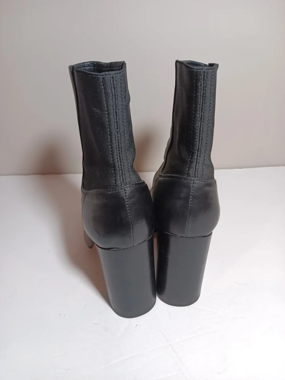 Rag & Bone Agnes Boot in Black Leather Size 40 US 10
